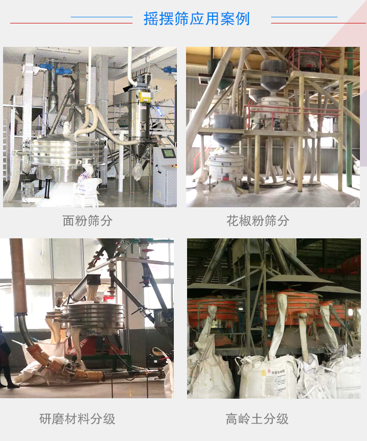 超聲波搖擺篩,圓形搖擺篩,搖擺篩(圖11)